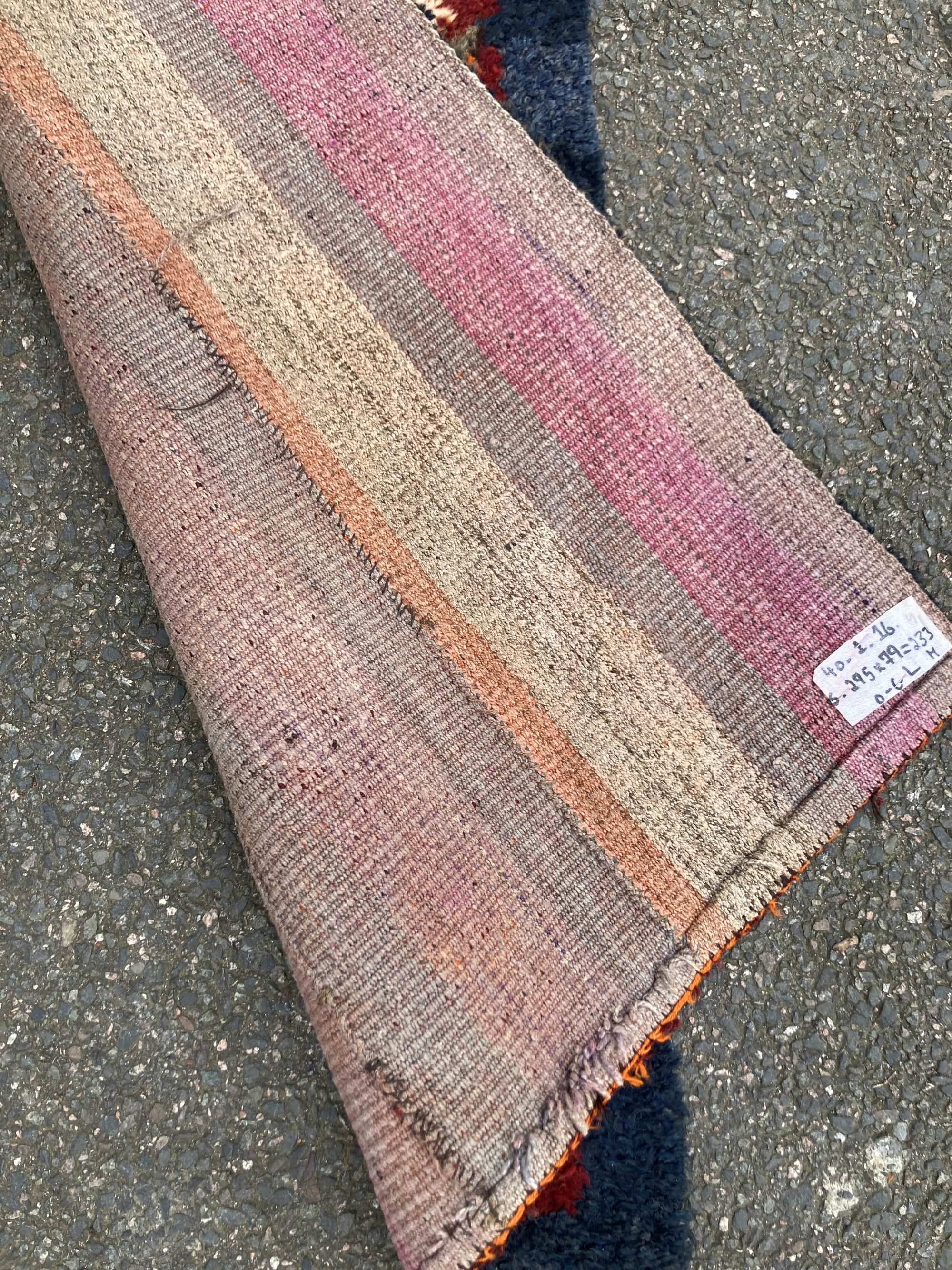 A Turkish wool runner, 295 x 79cm